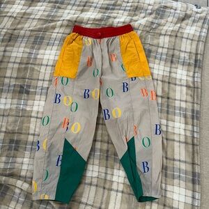 Bobo Choses Colorful Windbreaker Pants